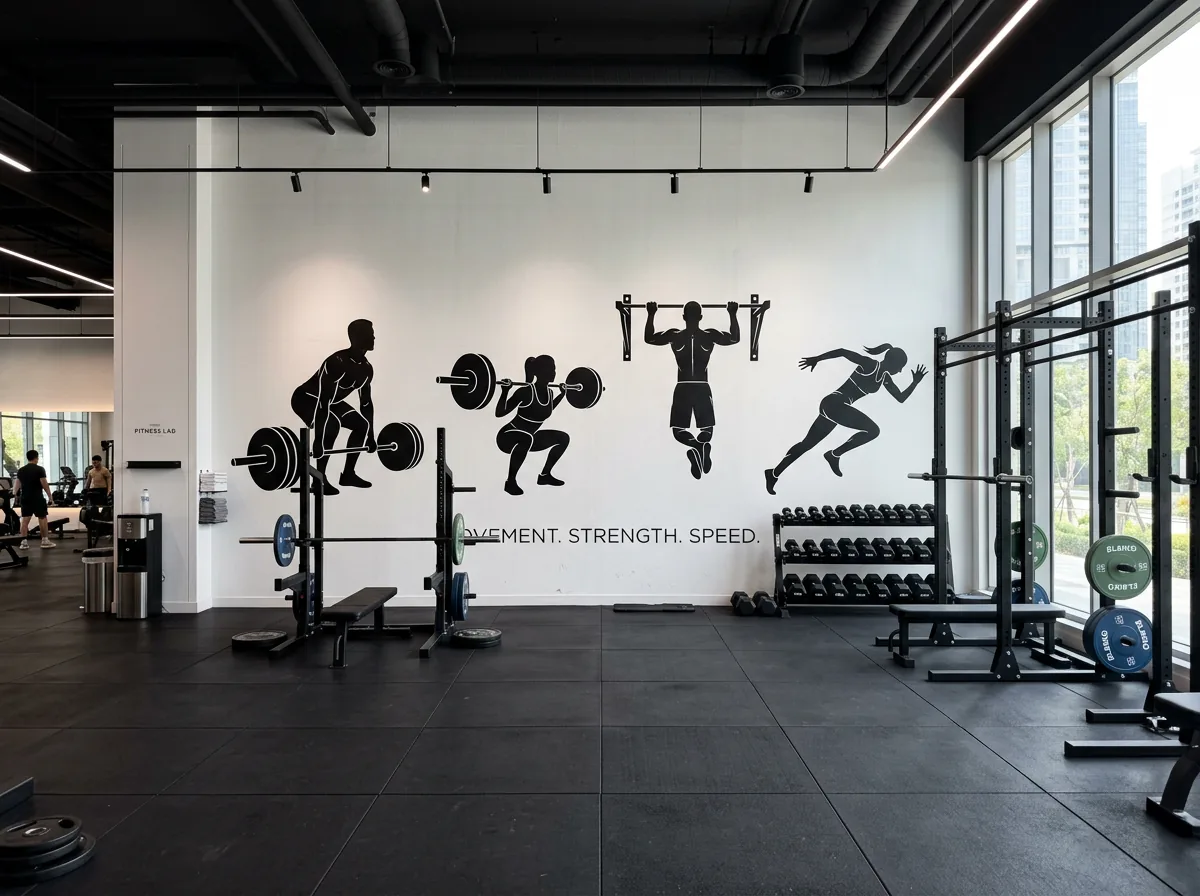 Gyms wall print